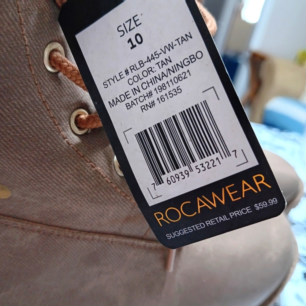 ROCAWEAR BRANDNEW WOMEN'S BOOTS SZ. 10